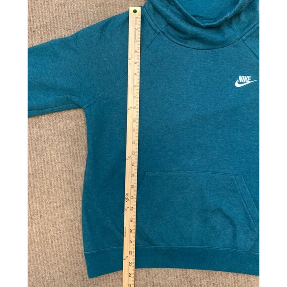 Nike Hoodie Womens M Essential Funnel-Neck Pullover Fleece Performance - Picture 4 of 9